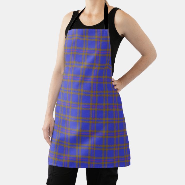 Delantal Sabor de Escocia Clan Elliot Tartan Plaid (in situ)