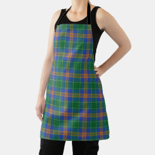 Delantal Sabor de Irlanda Clan McAuliffe Tartan Plaid