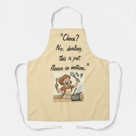 Delantal "Sabor en movimiento"