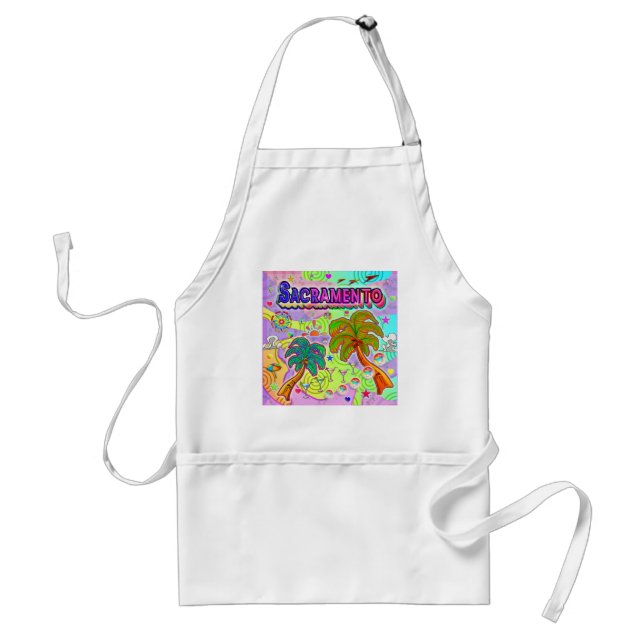 Delantal Sacramento Vacaciones Target Apron (Frente)