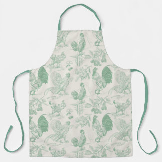 Delantal Sage Rooster Ruckus Apron