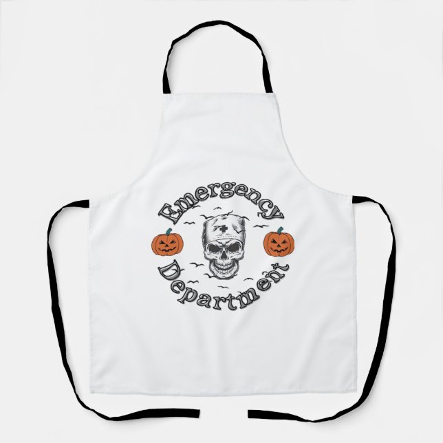 Delantal Sala Del Departamento De Emergencia Er Enfermera S (Anverso)