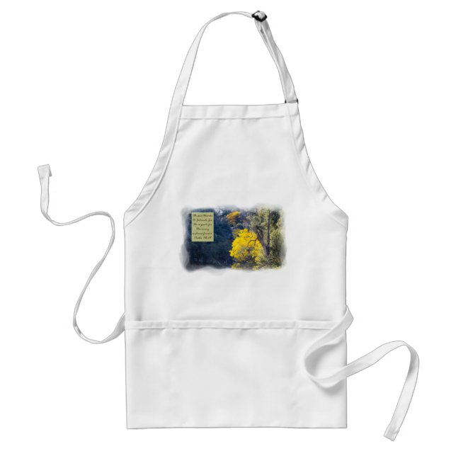 Delantal Salmo 118:29 Apron (Frente)