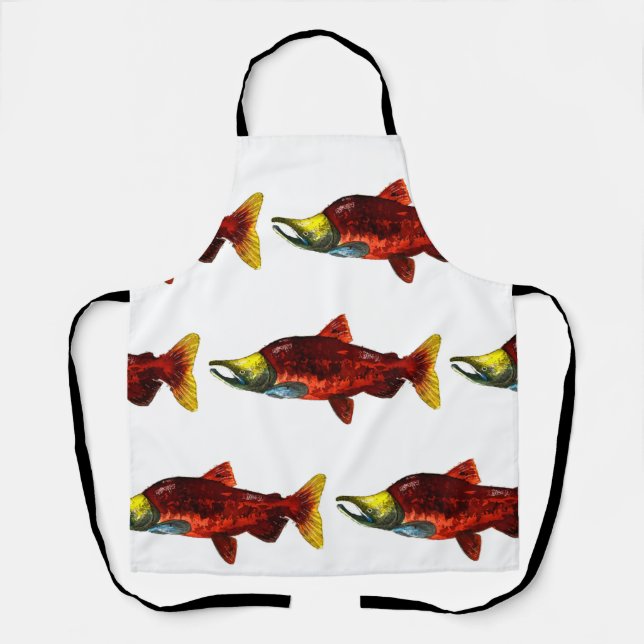 Delantal Salmon Apron | Pescado Apron (Anverso)