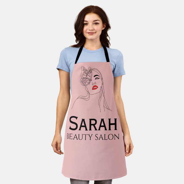 Delantal Salón de belleza (Gastado)