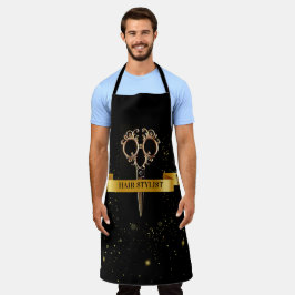 Delantal Salón de belleza con estilo de pelo profesional