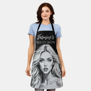 Delantal Salón De Belleza De Cabello Y Maquillaje