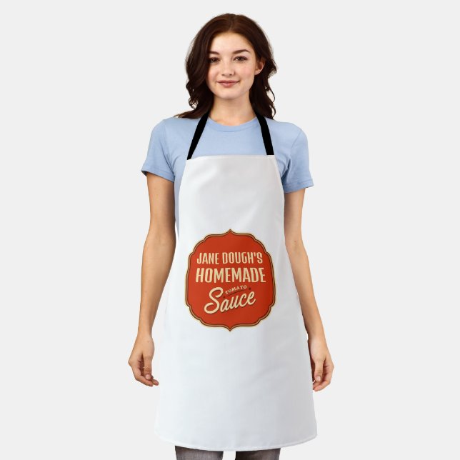 Delantal Salsa de tomate (Gastado)