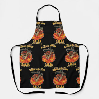 Delantal Salsa Mariachi Dragón