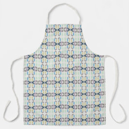 Delantal Salty Watercolor Pastel Colors On Cloud White