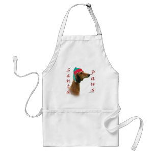 Delantal Saluki Santa Paws