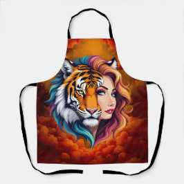 Delantal Salvaje interior – Diosa del Espíritu del Tigre.