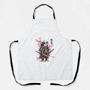 Delantal Samurai Shih Tzu � Guerrero Perro Épico