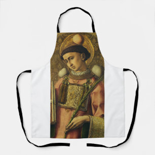 Delantal San Esteban el Protomártir Iconografía de Arte Fin
