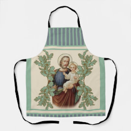 Delantal San José Jesús Religioso Católico Tradicional