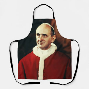 Delantal San Papa Pablo VI jefe de la Iglesia católica 