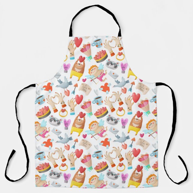 Delantal San Valentín (Anverso)