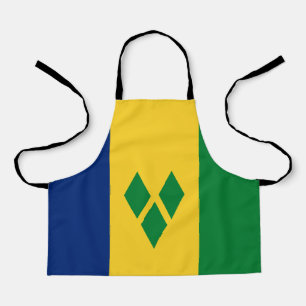 Delantal San Vicente y las Granadinas bandera Vincy