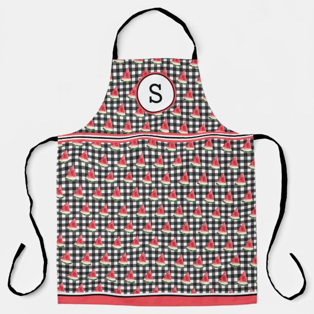 Delantal Sandía Monogramada (Anverso)