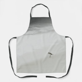 Delantal Sandpiper costero en la playa