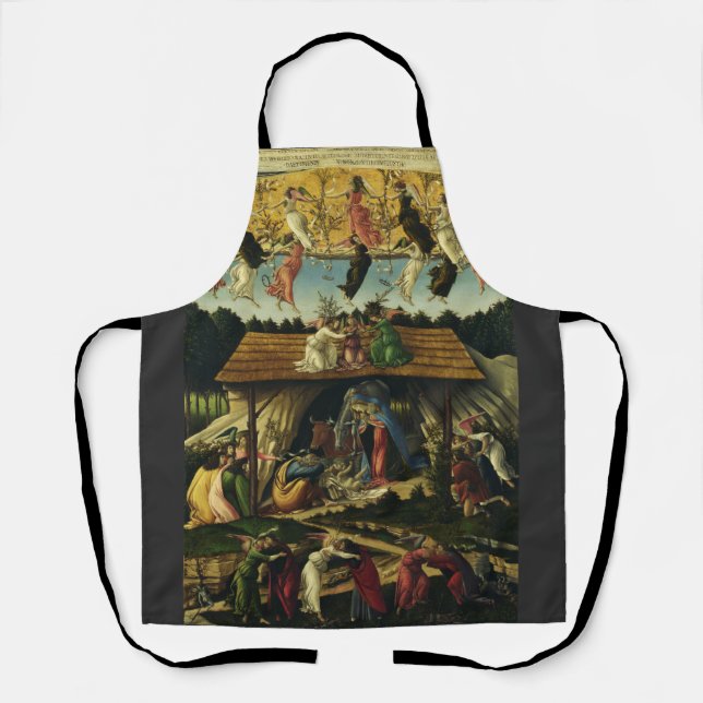 Delantal Sandro Botticelli - La Natividad Mística – Arte Fi (Anverso)