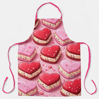 Delantal Sándwich de corazón