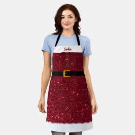 Delantal Santa Apron-Navidades-Ruby Red -