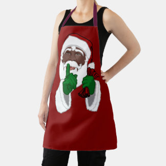 Delantal Santa Apron Santa Clause Costume Apron