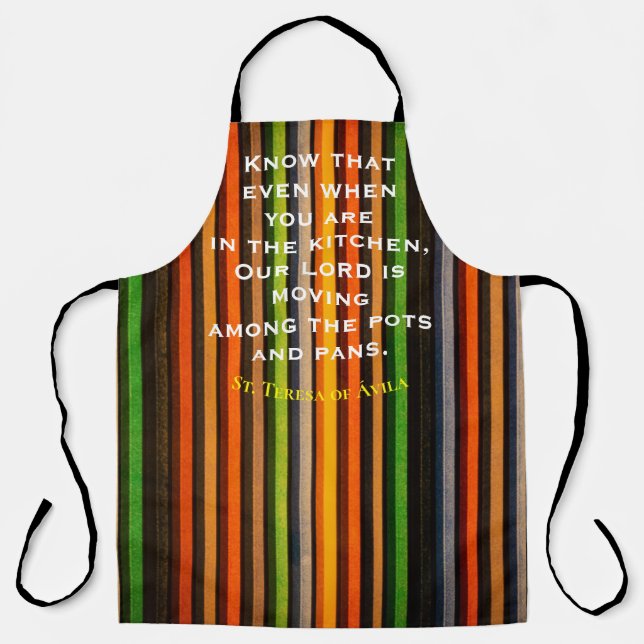 Delantal Santa Cita Apron (Anverso)