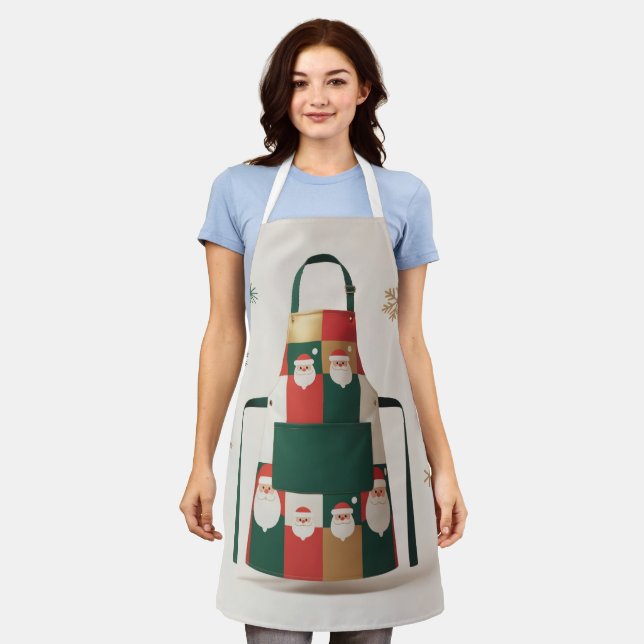 Delantal Santa Claus (Gastado)