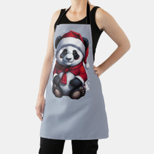 Delantal Santa Claus Baby Panda   NAVIDADES