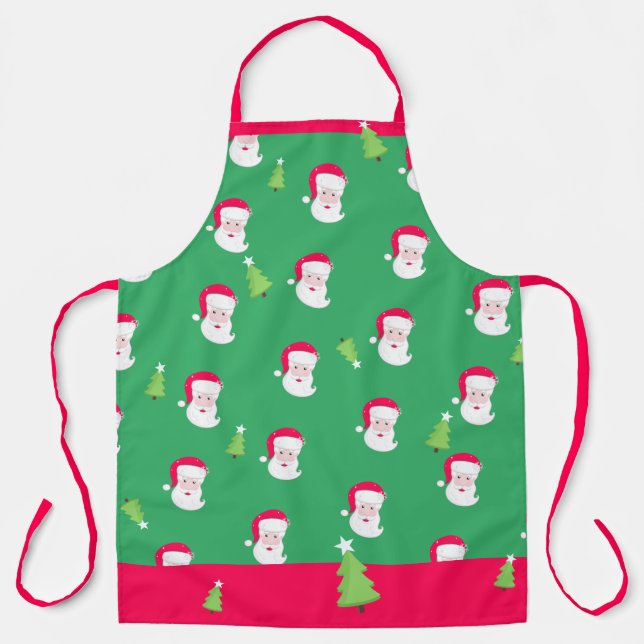 Delantal Santa Claus, Navidades de todo el mundo (Anverso)