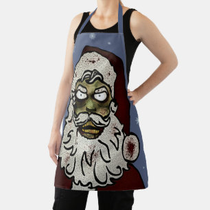 Delantal Santa Claus zombies