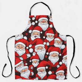 Delantal Santa divertido