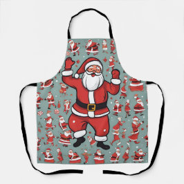 Delantal Santa divertido