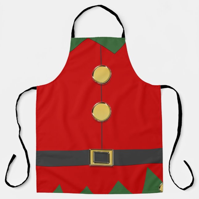 Delantal santa elf heler (Anverso)