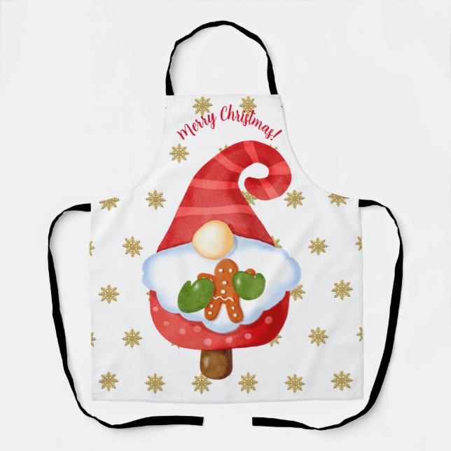 Delantal Santa Gnome (Anverso)