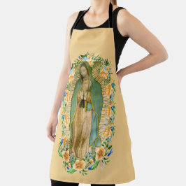 Delantal Santa María Floral