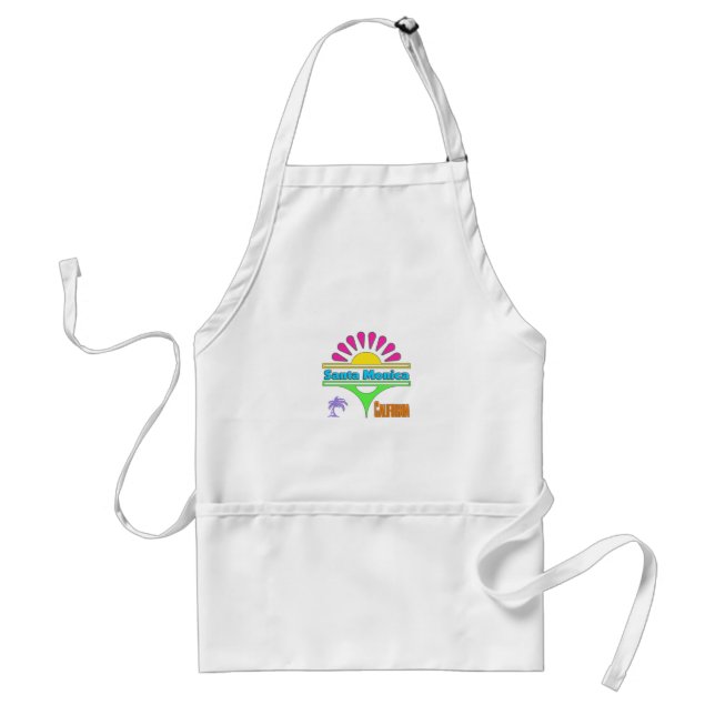 Delantal "Santa Mónica Colorful 1" Apron (Frente)