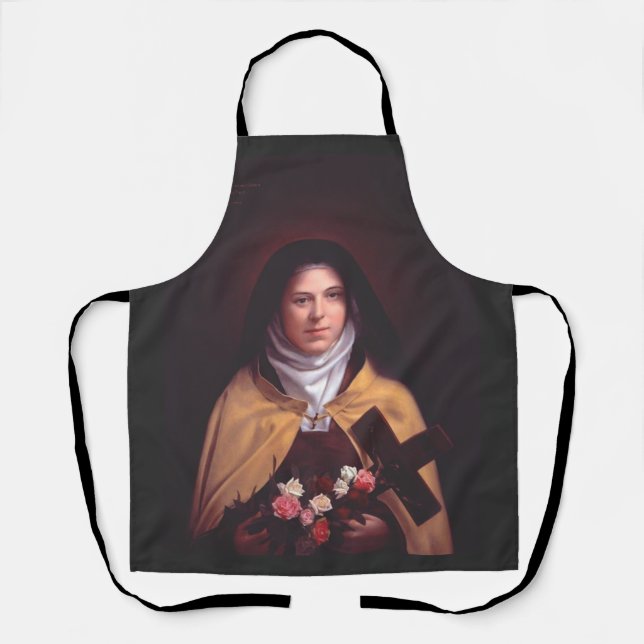 Delantal Santa Teresita de Lisieux (Anverso)