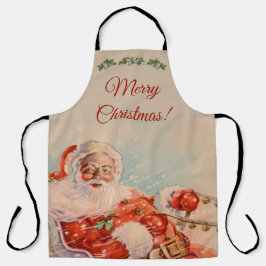 Delantal Santas Sleigh