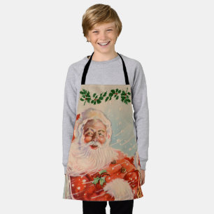 Delantal Santas Sleigh Ride - Pequeña