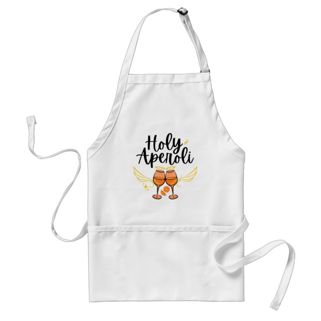Delantal Santo Aperoli Ingenioso Aperol Spritz de Moda Decl (Frente)