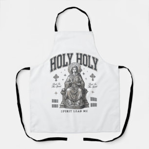 Delantal Santo Santo Diseño de Camiseta Religiosa de Grabad