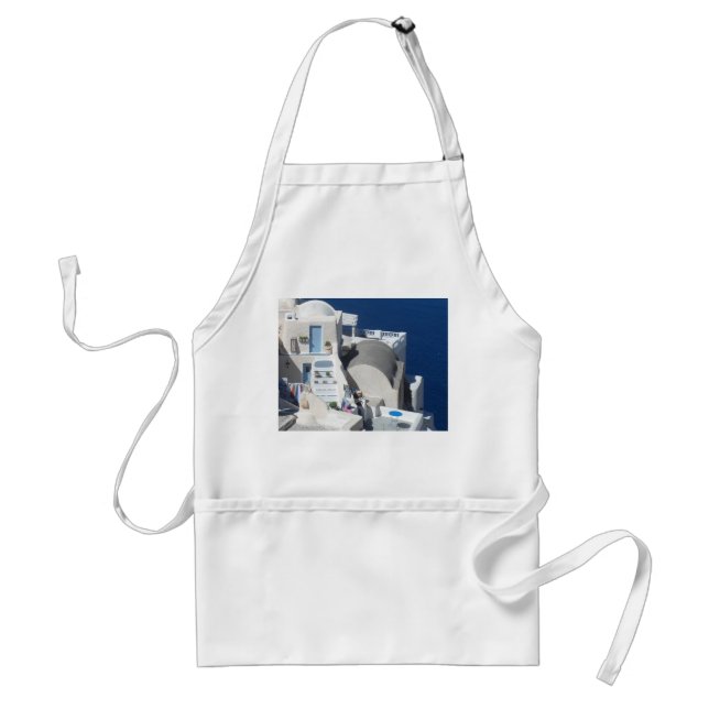 Delantal Santorini, Grecia (Frente)