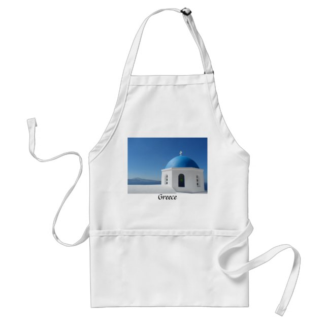 Delantal Santorini, Grecia (Frente)