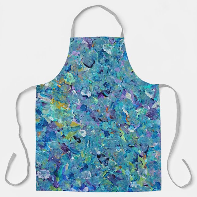 Delantal Santorini Seaglass Apron (Anverso)