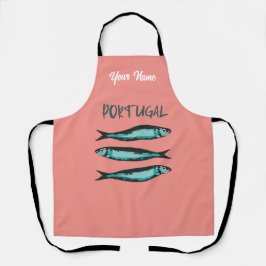 Delantal Sardinas de Lisboa, símbolo de Portugal