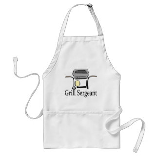 Delantal Sargento de parrillada Aprons y Regalos.