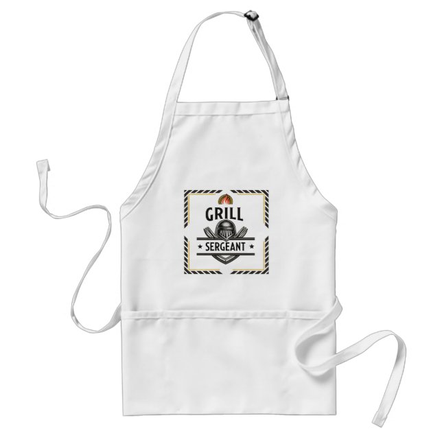 Delantal Sargento Grill (Frente)